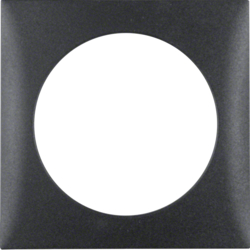 RAMKA POJEDYNCZA ANTRACYT MAT INTEGRO FLOW - 918272505 - HAGER