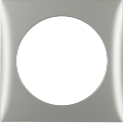 RAMKA POJEDYNCZA CHROM MAT LAKIEROWANY INTEGRO FLOW  - 918272558 - HAGER