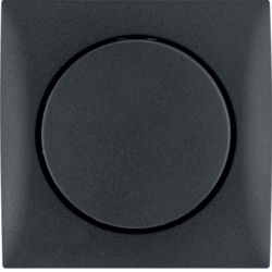 ELEKTRONICZNY POTENCJOMETR OBROTOWY 1-10 V Z POKRĘTŁEM REGULACYJNYM ANTRACYT MAT INTEGRO FLOW - 928912505 - HAGER