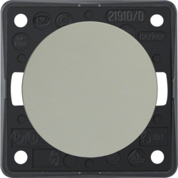 ŁĄCZNIK KLAWISZOWY PRZYCISKOWY ZWIERNY STAL SZLACHETNA LAKIEROWANA INTEGRO FLOW - 936712524 - HAGER - BERKER