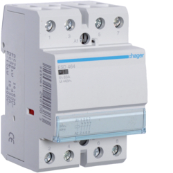 STYCZNIK 24VAC 4NC 63A. - ESD464 - HAGER - BERKER