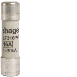 WKŁADKA BEZPIECZNIKOWA 10X38MM 16A PV - LF316PV - HAGER