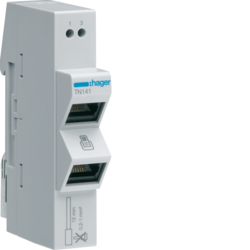 ROZDZIELACZ SYGNAŁU TELEFONICZNEGO ANALOGOWEGO 1X2  - TN141 - HAGER - BERKER