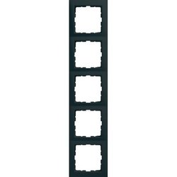 RAMKA PIĘCIOKROTNA ANTRACYT MAT B.KWADRAT - 5310158996 - HAGER