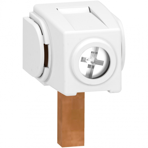 ZACISK ZASILAJĄCY DO SZYNY SZTYFTOWEJ A9XPCD04 ZESTAW 4 SZTUK - A9XPCD04 - SCHNEIDER ELECTRIC