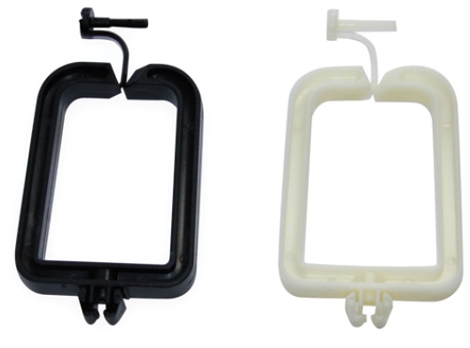 HACZYK KABLOWY PLASTIKOWY UNIWERSALNY - CZARNY. - 19-0039C - SABAJ