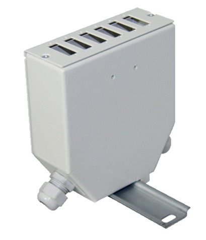 PRZEŁĄCZNICA DIN 12XST SIMPLEX CZARNA. - 19-0124C - SABAJ