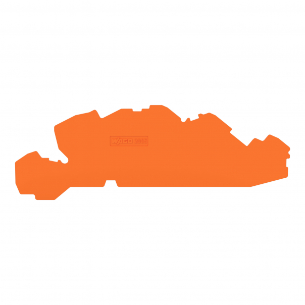 ŚCIANKA KOŃCOWA POMARAŃCZOWA TOPJOBS - 2005-7692 - WAGO