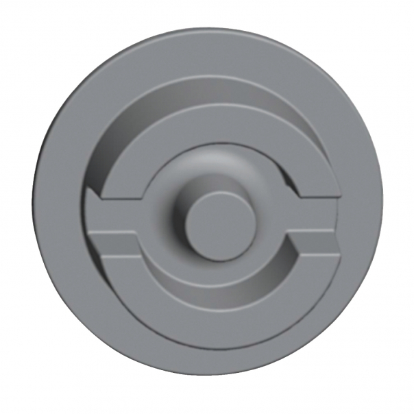 ZAMEK PŁASKI PODWÓJNY FLAT SCUTCHEON + DB INSERT 5 - NSYSFLOCKDB5 - SCHNEIDER ELECTRIC