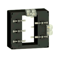 PRZEKŁADNIK PRĄDOWY PODWÓJNE WYJŚCIE SZYNA: 54X102 MM 2000/5 A - METSECT5DE200 - SCHNEIDER ELECTRIC