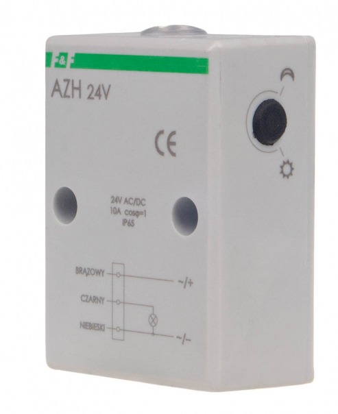 Automat zmierzchowy z wewnętrznym czujnikiem światłoczułym - AZH-24V - F&F