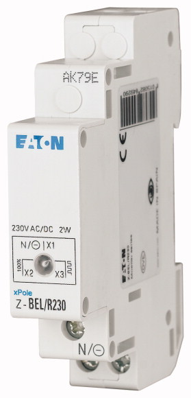 LAMPKA POJEDYNCZA Z FUNKCJĄ MIGANIA Z-BEL/R24 - 284931 - EATON