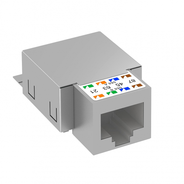 Moduł przyłączeniowy kat. 5, ekranowany ASM-C5 G RJ45 kat.5e - 6117325 - OBO