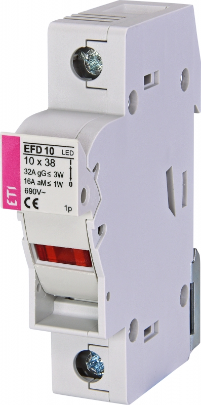 ROZŁĄCZNIK BEZPIECZNIKOWY EFD 10 1P LED - 002540011 - ETI