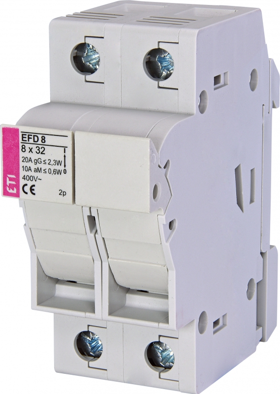 ROZŁĄCZNIK BEZPIECZNIKOWY Z ADAPTEREM EFD 8 2P AD - 002520303 - ETI