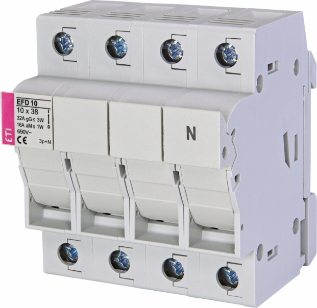 ROZŁĄCZNIK BEZPIECZNIKOWY Z ADAPTEREM EFD 10 3P+N AD - 002540305 - ETI