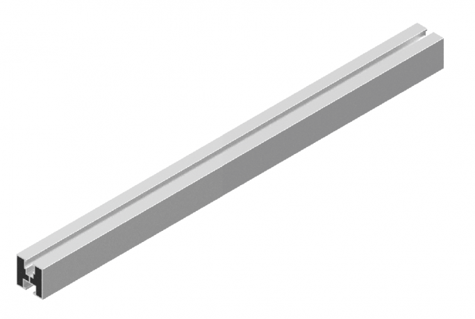 Profil aluminiowy PAL40H40/6,3 1,50 mm - 894663 - BAKS
