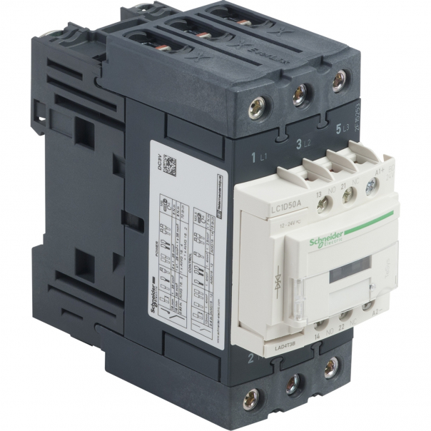 STYCZNIK 3-BIEGUNOWY EVK 440V50A/24VDC - LC1D50ABD - SCHNEIDER ELECTRIC