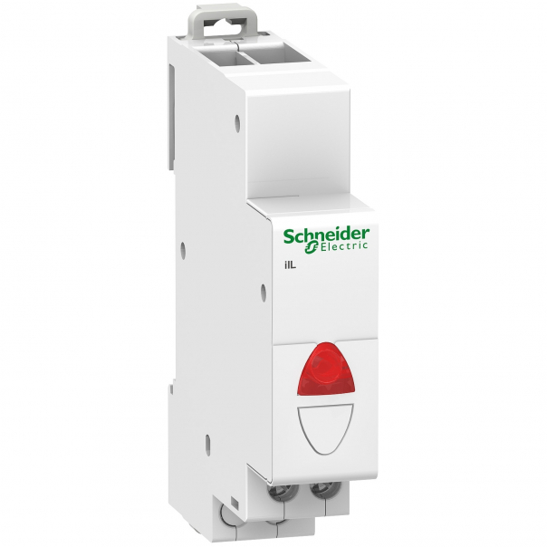 LAMPKA POJEDYNCZA IIL-1-W-24 BIAŁA 12...48 V AC/DC - A9E18332 - SCHNEIDER ELECTRIC