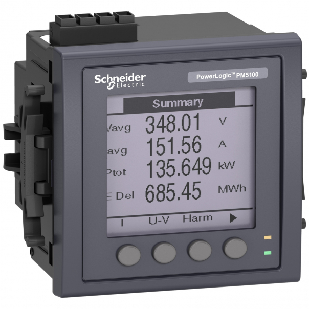 ANALIZATOR PM5100 WYJŚCIA IMPULSOWE 1DO CYFROWE - METSEPM5100 - SCHNEIDER ELECTRIC