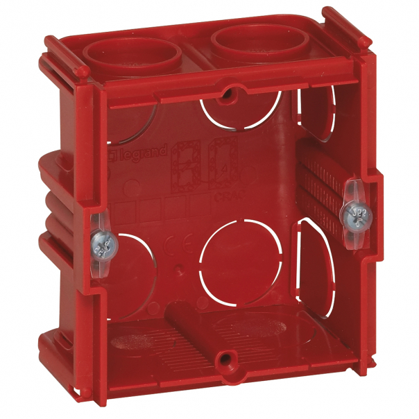 PUSZKA POJEDYNCZA - ŚCIANY MUROWANE DO ŁĄCZENIA W PUSZKI WIELOKROTNE 40 MM BATIBOX - 080141 - LEGRAND