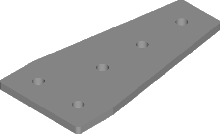 Łącznik ceownika LCP12 6,0 mm - 663200 - BAKS