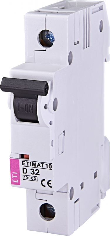 WYŁĄCZNIK NADPRĄDOWY ETIMAT 10 1P D32 - 002151719 - ETI