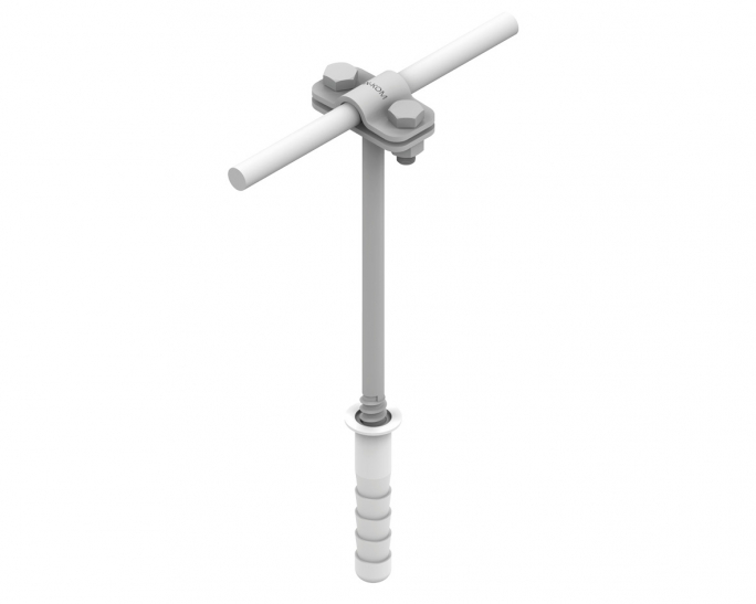 UCHWYT Z KOŁKIEM ROZPOROWYM /M12 L=16CM/ Z-ŚRUBA B - 25MM - C192332 - AN-KOM Sp. z o.o.