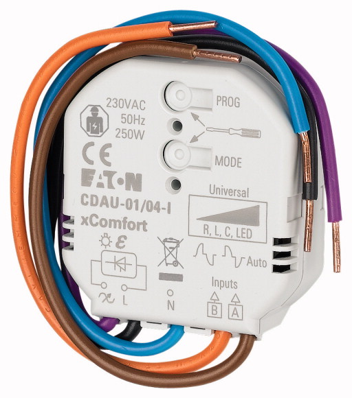 ODBIORNIK ŚCIEMNIAJĄCY Z WEJŚCIEM BINARNYM 250W/230VAC CDAU-01/04-I . - 182444 - EATON