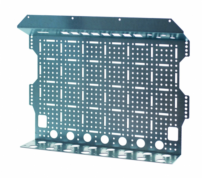 PŁYTA MONTAŻOWA PERFOROWANA POD GNIAZDKO I 8 ADAPTERÓW RJ PM2X18RJ - 001101352 - ETI