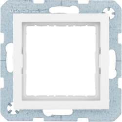 ZESTAW ADAPTACYJNY DO MODUŁÓW SYSTO 45X45MM, BIAŁY MAT B.KWADRAT/B.3/B.7 . - 14401909 - HAGER