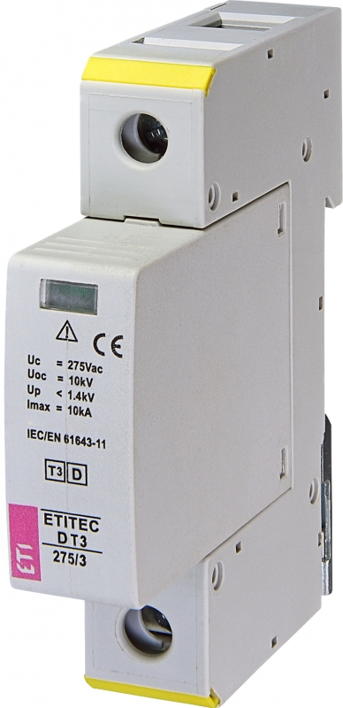 OGRANICZNIK PRZEPIĘĆ T3 (D) ETITEC D T3 275/3 1+0 - 002440417 - ETI