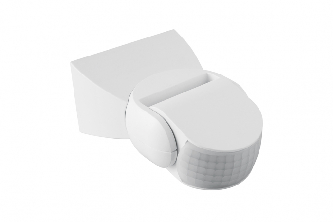 CZUJNIK RUCHU PIR ŚCIENNO/SUFITOWY 180&deg; 1200W IP65 CR-9 BIAŁY - CR-CR9000-00 - GTV