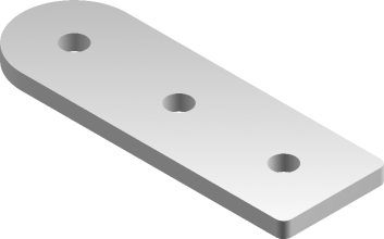 Łącznik ceownika LCP5 6,0 mm - 662500 - BAKS