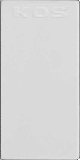 ZAŚLEPKA MODUŁOWA (2SZT. 22.5MMX45MM) BIAŁY. - 350480 - KOS