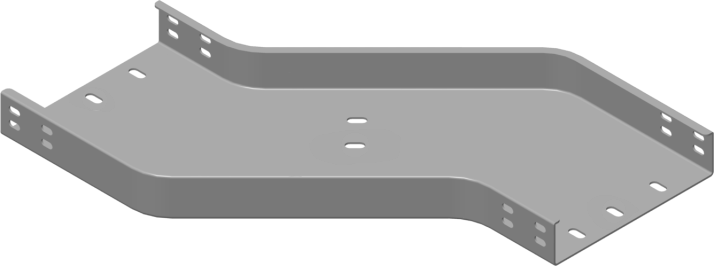 Obejście poziome lewe OPZLP400H50 1,50 mm - 354740 - BAKS