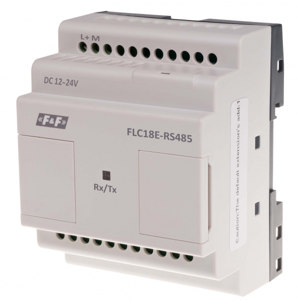 Moduł rozszerzeń z interfejsem komunikacyjnym RS-485 - FLC18E-RS485 - F&F