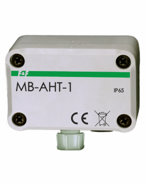 Przetwornik wilgotności i temperatury, MODBUS RTU, 9-30V, 0-100%RH, - MAX-MB-AHT-1 - F&F