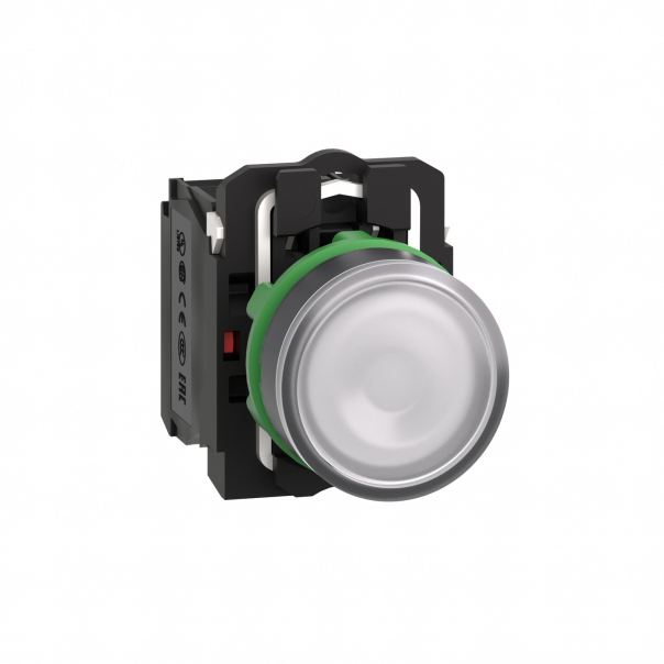 PRZYCISK PODŚWIETLANY  LED NO+NZ 24V BIAŁY - XB5AW31B5 - SCHNEIDER ELECTRIC