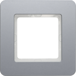 RAMKA POJEDYNCZA, ALUMINIUM Q.7. - 10116074 - HAGER