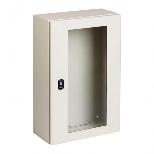 OBUDOWA +DRZWI PRZEZROCZYSTE 600X600X300 SPACIAL 3D. - NSYS3D6630T - SCHNEIDER ELECTRIC