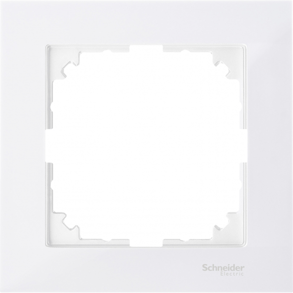RAMKA POJEDYNCZA BIAŁY POLARNY M-PURE. - MTN4010-3619 - SCHNEIDER ELECTRIC