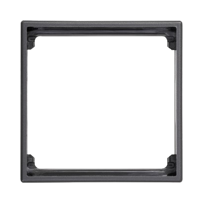 Adapter S500 na 1 moduł K45 (45x45mm); szary grafit - 50012088-038 - KONTAKT SIMON