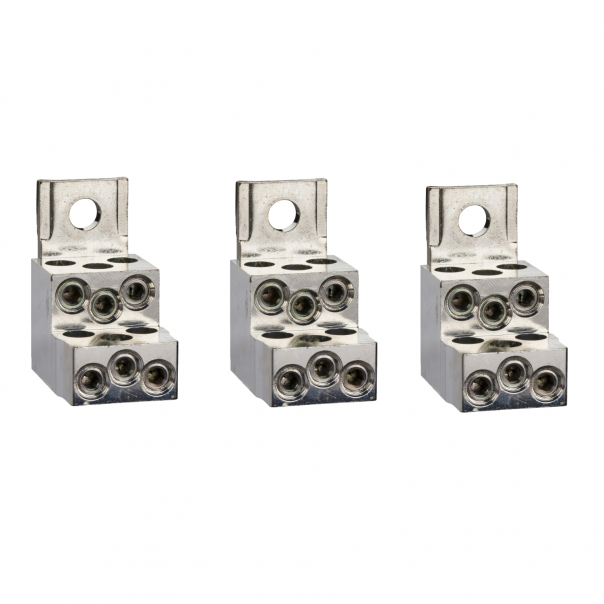 ZESTAW ZACISKÓW ALUMINIOWYCH 1.5-35MM2+PH INV/INS NSX100 3 SZT. - LV429248 - SCHNEIDER ELECTRIC