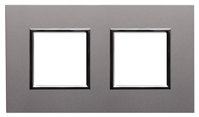 RAMKA PODWÓJNA ALUMINUM DANTE - 4542282 - KOS