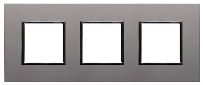 RAMKA POTRÓJNA ALUMINUM DANTE - 4542283 - KOS