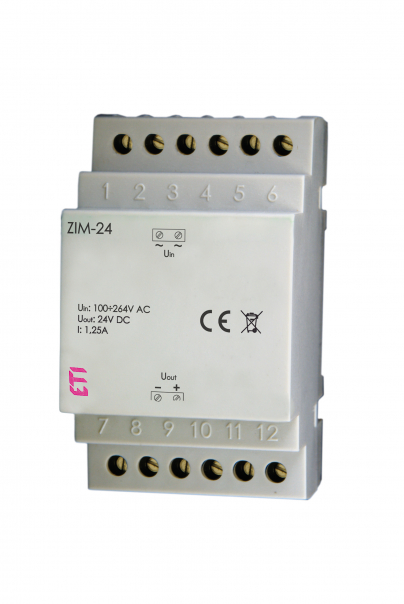 ZASILACZ 24V DC 30W  ZIM-24 - 004804070 - ETI