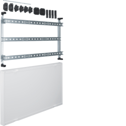 BLOK DLA ZACISKÓW SZEREGOWYCH POZIOMYCH 450X750MM UNIVERS NHC UNIVERS N - UD33A1 - HAGER