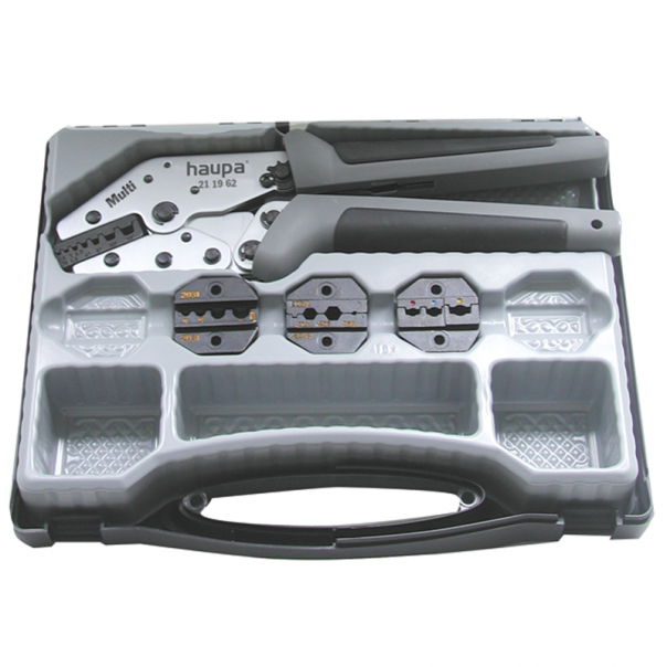 PRASKA RĘCZNA Z WYMIENNYMI WKŁADKAMI "MULTI" ZESTAW - 211960 - HAUPA