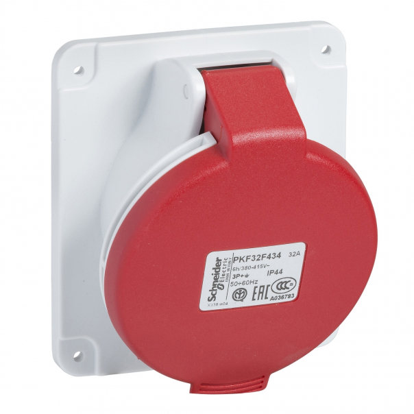 GNIAZDO 32A 3P-N-E 380-415V IP44 50-60HZ. - PKF32F435 - SCHNEIDER ELECTRIC